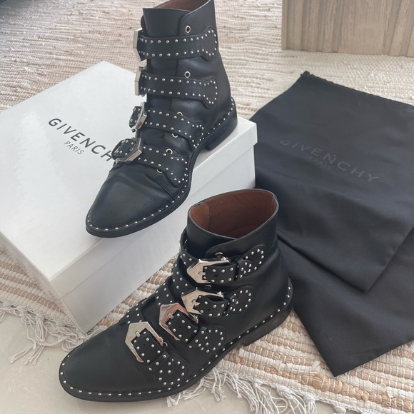 Givenchy studded boot-fits like a sz 7 - Picture 11 of 13